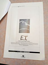 1982 PRESSBOOK- AD CAMPAIGN ONLY for UNIVERSAL- ET THE EXTRA TERRESTRIAL.