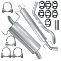 SchalldäMpferset Auspuffanlage Auspuff FüR Opel Zafira B II 2 05-14 1.9 Cdti
