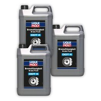 3X BremsflüSsigkeit Liqui Moly 21158 BremsflüSsigkeit DOT 4 Kanister 5 Liter