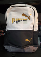 PUMA 18.5" Eclipse Backpack - Blk/Wht/Gold