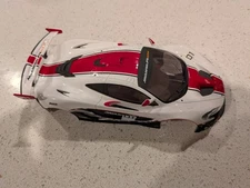 Kyosho Mr-03w-Mm Mclaren P1 GTR Body (White/Red) KYOMZP253WR