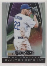 2019 Panini Chronicles Titan Holo Prizm Clayton Kershaw #13 2qw