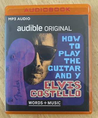 How to Play the Guitar and Y - Elvis Costello ( Audiobook MP3 Disc) New & Sealed