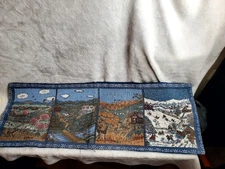 4 Seasons Tapestry Table Runner