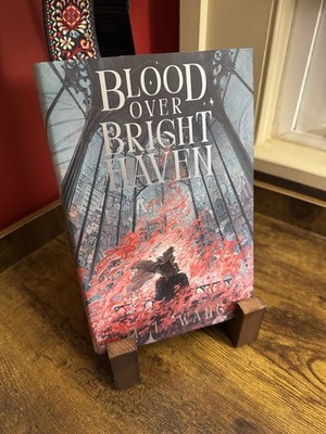 Blood Over Bright Haven by M. L. Wang (Broken Binding Edition) Signed & Stamped