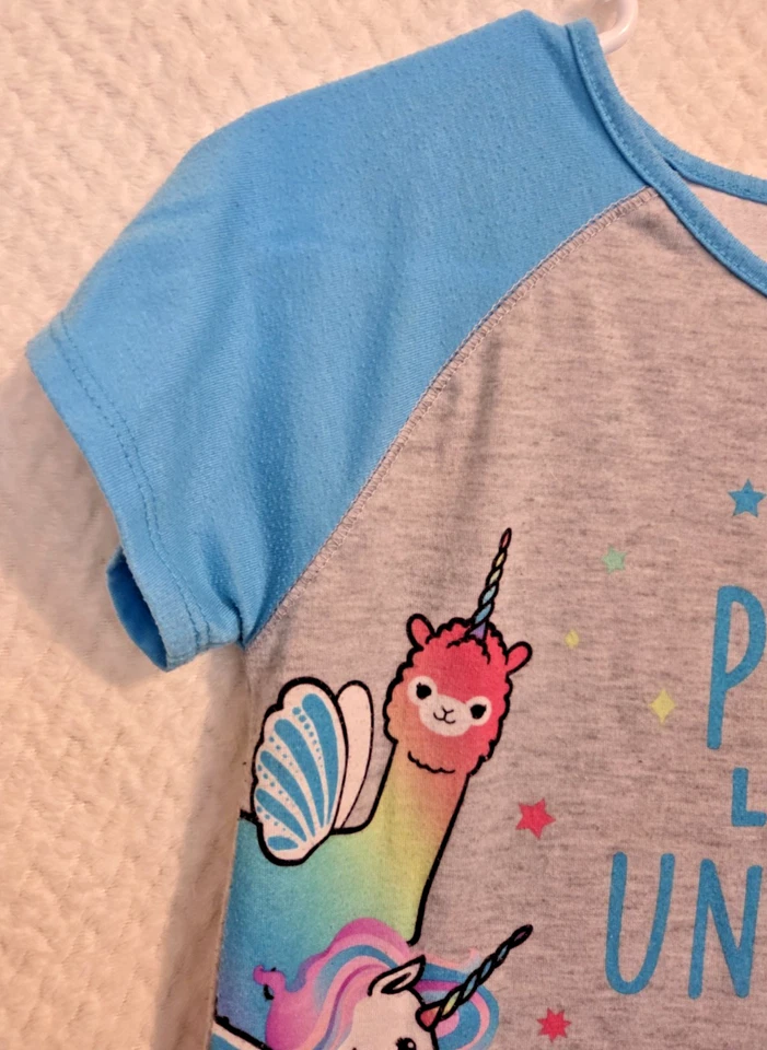 CAMISA PIJAMA CAMISÓN NIÑA JUSTICIA TALLA 10 Foto 4 de 4