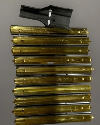 INTERNATIONAL ORDNANCE TECHNOLOGIES US USGI STRIPPER CLIPS WITH SPOON 5.56/.223/300BLK LOT OF 10 w/Speed Loader