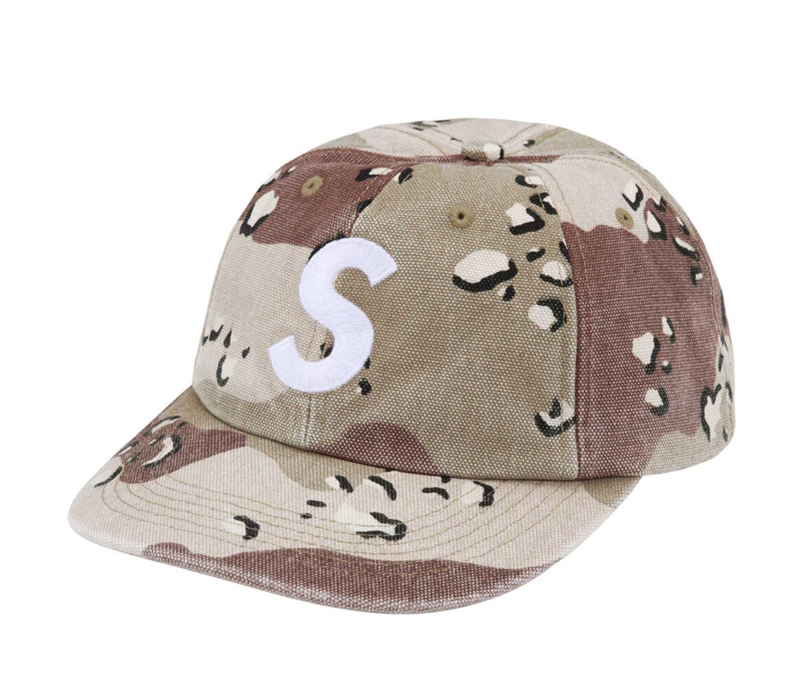 supreme pigment print s-logo 6-panel Desert Camo | eBay