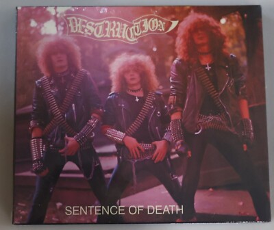 Destruction Sentence Of Death CD new Reissue High roller slipcase