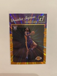 2016 Panini Donruss BRANDON INGRAM Holo Orange Laser Rookie RC #152