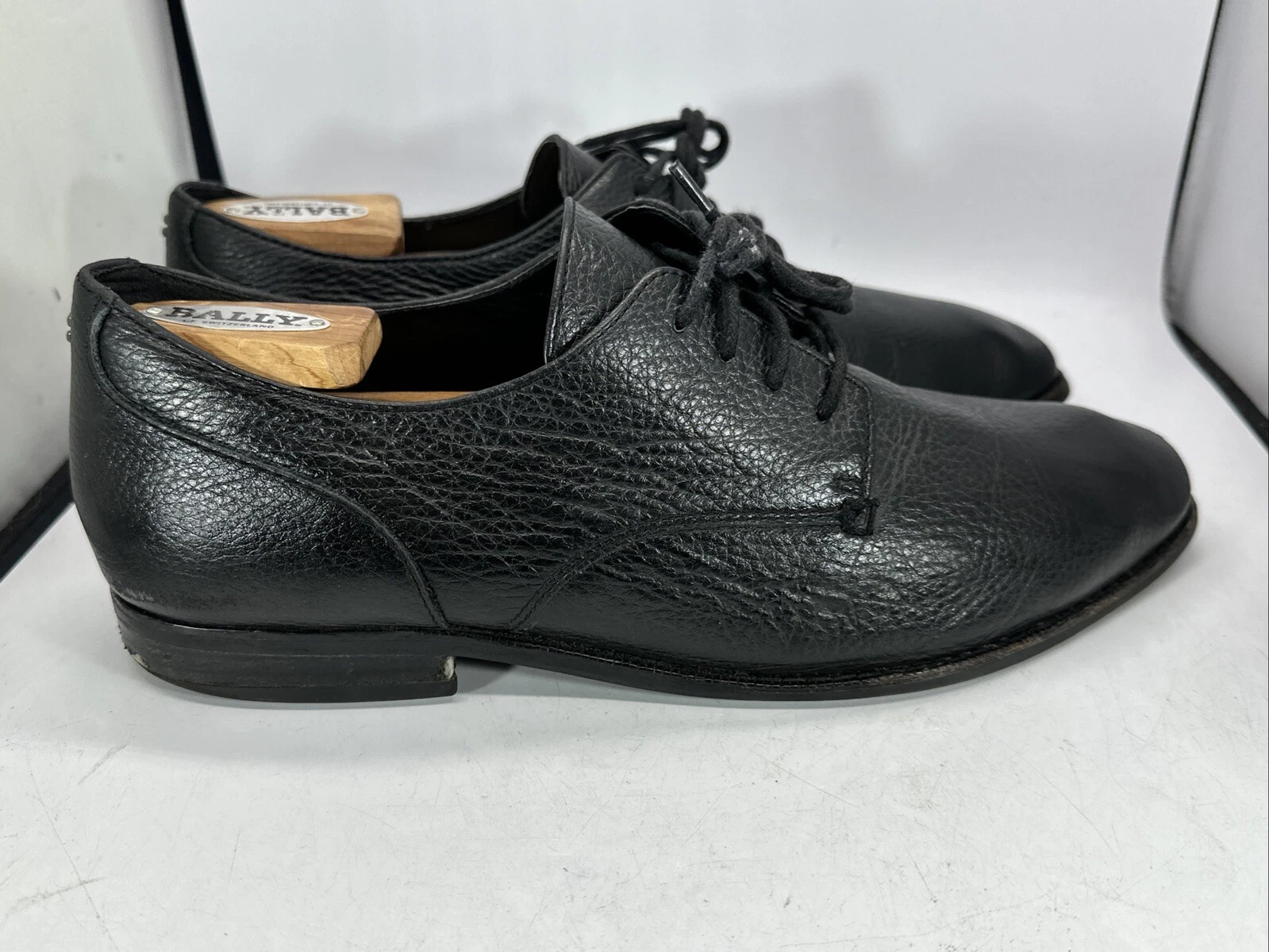COACH scarpe eleganti uomo vintage US 10 43 nere tutta pelle modello C3101 allacciate