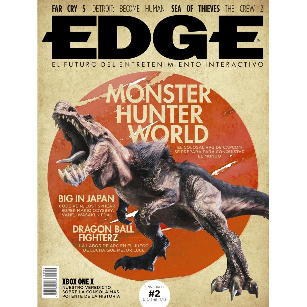 NÚMERO 2 DE LA NUEVA REVISTA EDGE ESPAÑA DICIEMBRE 2017 ENERO 2018