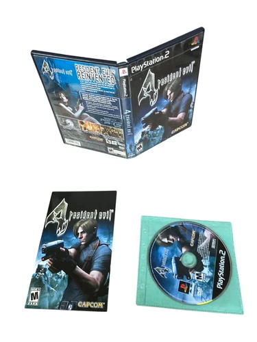 Sony PlayStation 2 PS2 CIB Complete TESTED Resident Evil 4 BL CF