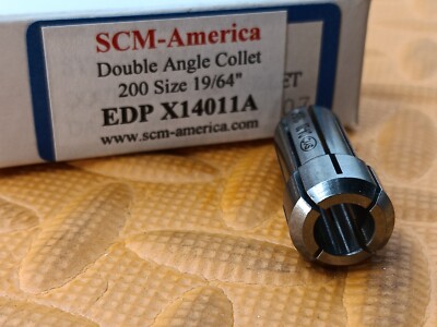 NEW SCM America 19/64'' DA200 Collet X14011A Tooling Chuck Tool Holder .296875