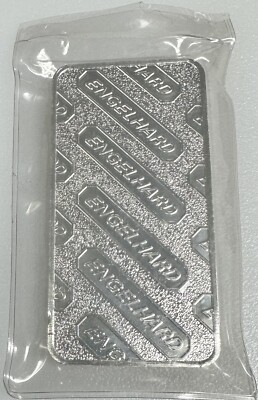 Vintage Silver Engelhard 10 Oz .999 3 Consecutive P Series Bars