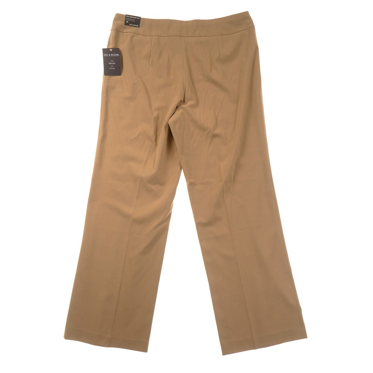 Zac & Rachel The Ultimate Fit Brown Dress Pants Womens 16