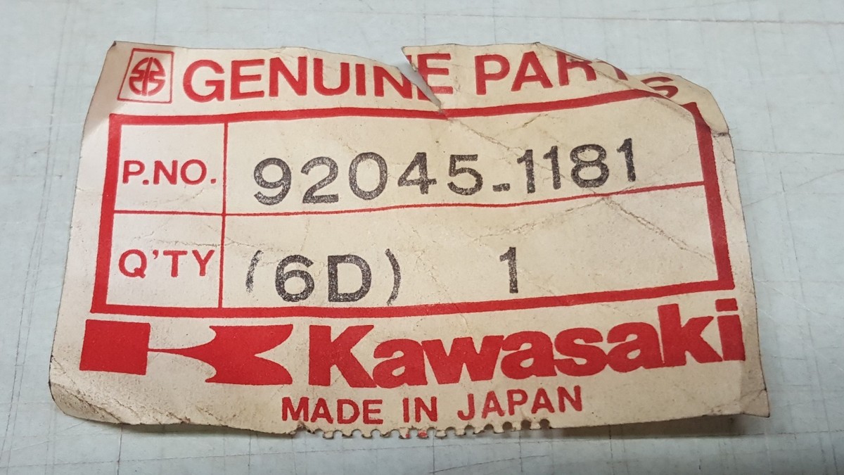 OEM Kawasaki Voyager Generator Bearing 92045-1181 ZR1100 *NEW