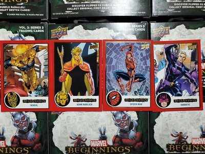 2024 Upper Deck Marvel Beginnings Volume 2 Series 2 Red Border - YOU PICK****