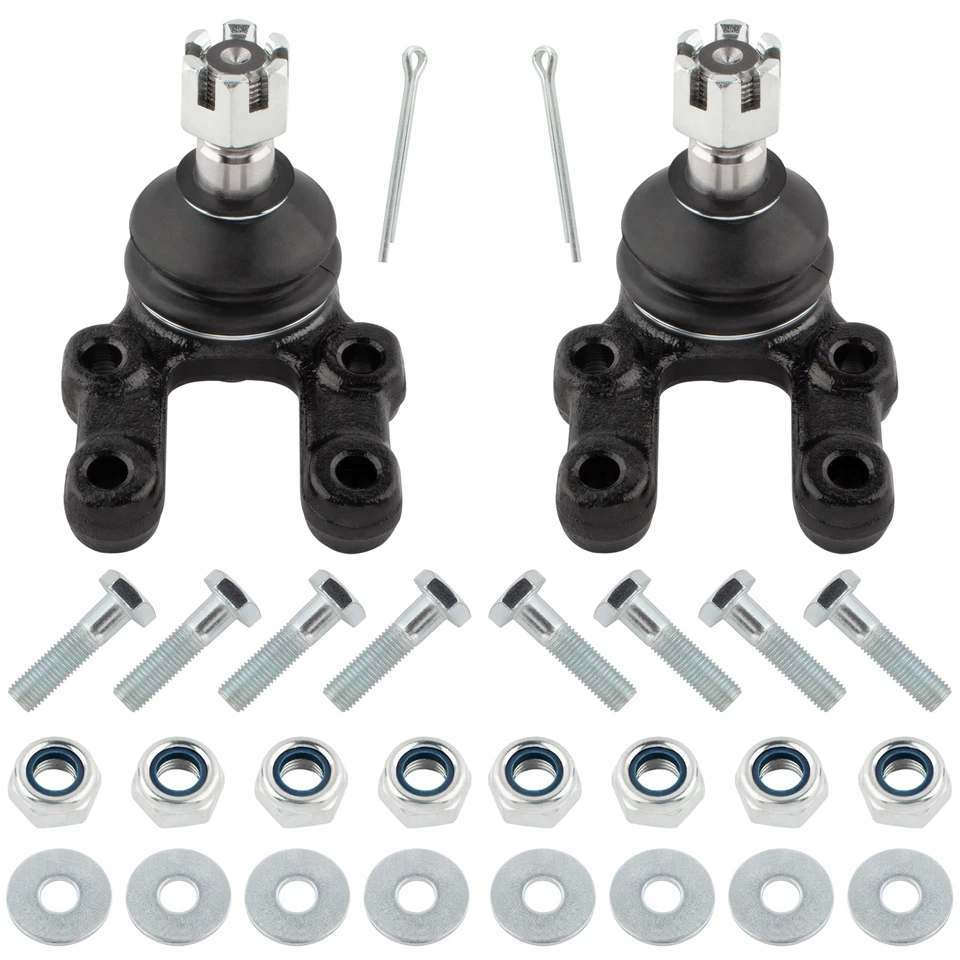 Kit completo de suspensión delantera de 9 piezas para camioneta Nissan D21 Pathfinder 4x4 1993-97 Foto 3 de 4
