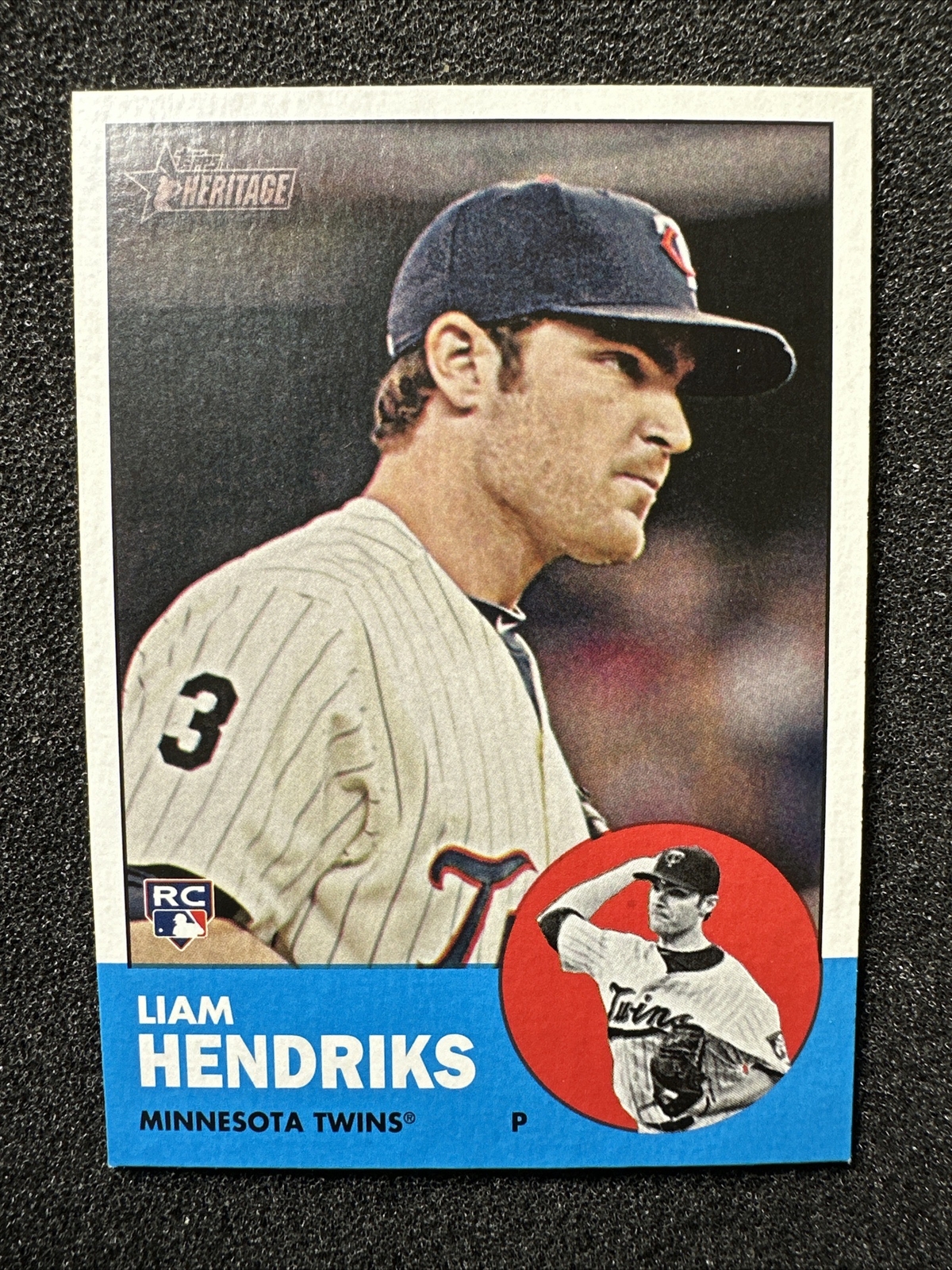 LIAM HENDRIKS #89 2012 Topps Heritage Baseball RC Rookie Card QTY