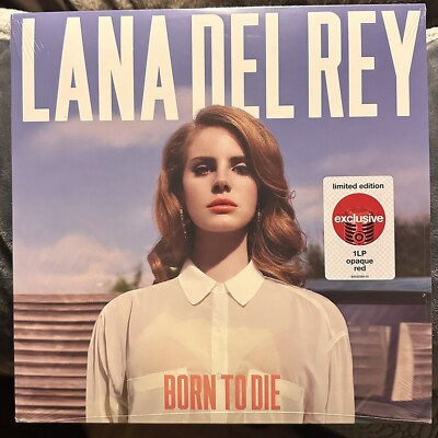 Lana Del Rey - BORN TO DIE - Red Colored Vinyl LP Target Exclusive *In Hand*