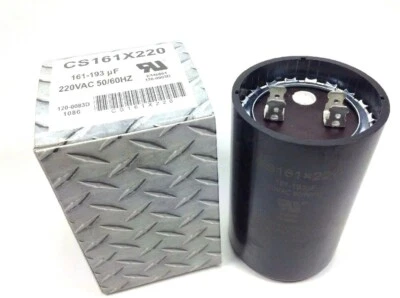 IRP NEW 161-193 Uf HEAVY-DUTY Start Capacitor 220 VAC cs161X220 Starting Cap Motors
