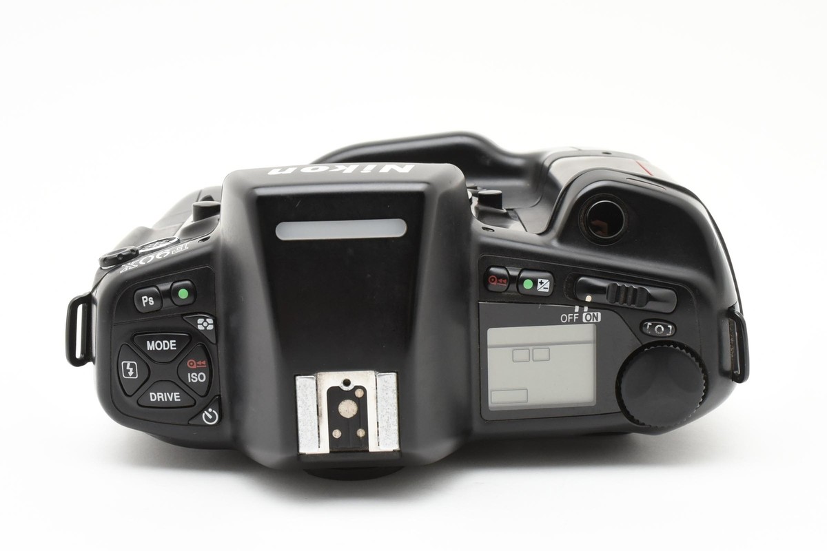 Nikon F90X MB-10 MF-26 ニコン 35mm ブラック Exc5 w/Cap] Nikon F90X SLR 35mm Film Camera Body MB-10 MF-26