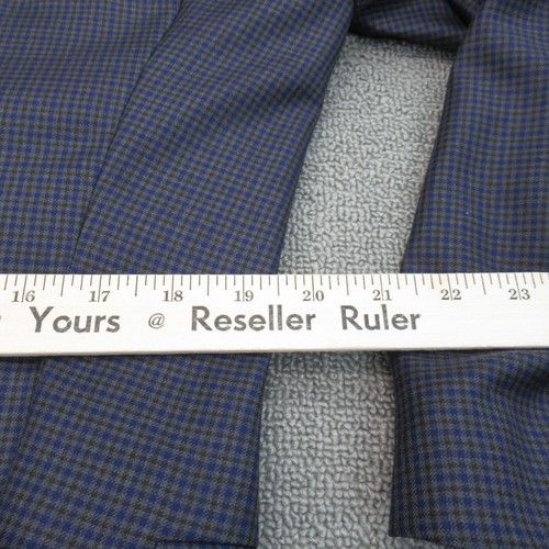 CANALI 1934 Sport Mantel Herren 52 US 40 Blau Wolle Blazer Anzug Sakko Italy 13290 - Bild 12 von 14