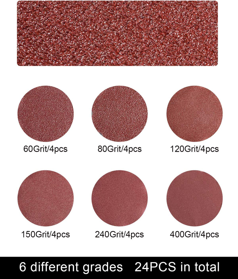24 PCS 1x30 In Sanding Belts 60 80 120 150 240 400 Grit Belt Sander Sandpaper eBay
