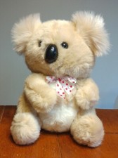 Rare Vintage Tri Chem Plush Koala Stuffed Animal