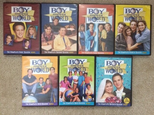 Boy Meets World Complete Series 1-7 set Seasons 1 2 3 4 5 6 7 lot authentic R1 - Picture 2 of 2