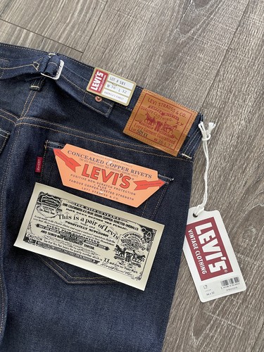 Rare LVC Levi's Vintage Clothing 1937 501 XX Jeans Big E Size 36 X 32 Japan  Made | eBay