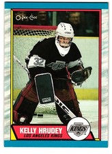 1989-90 O-Pee-Chee #166 Kelly Hrudey Los Angeles Kings