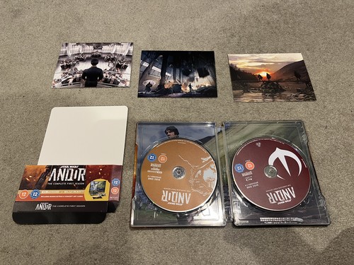 Star Wars Andor The Complete First Season 1 4K & Blu Ray Steelbook ...
