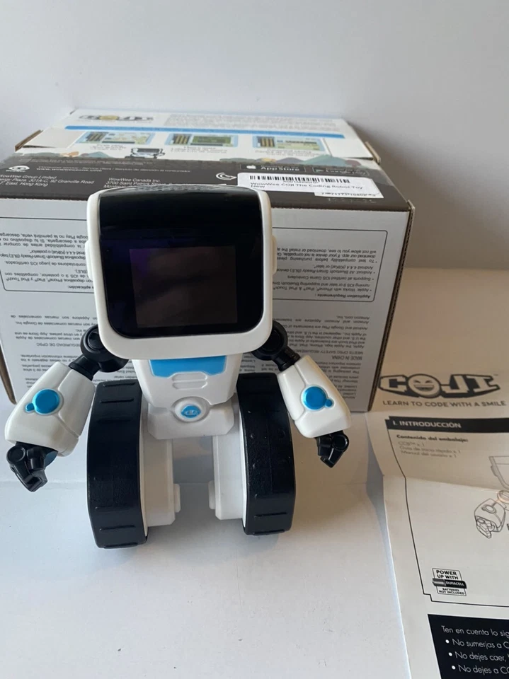 WowWee COJI The Coding Robot Inteligente Bluetooth Aprende a Codificar con Una Sonrisa S.T.E.M Foto 2 de 4
