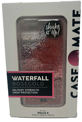 Case-Mate Waterfall Rose Gold Case for iPhone 8 / iPhone 7 / iPhone 6/6s