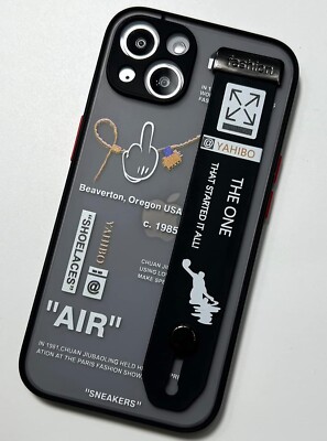 Shockproof Slim Cases for iPhone 14 Plus 6.7 inch Adjustable Wristband Kickstand