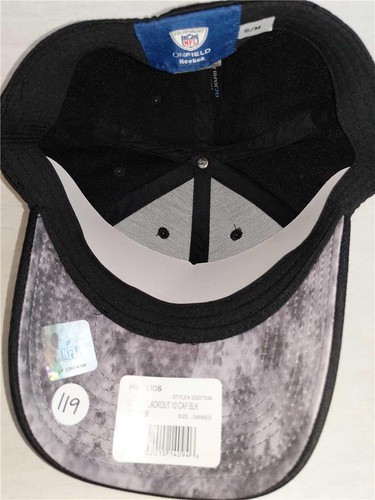 New Indianapolis Colts Mens Size S/M Fitmax Reebok Sideline Blackout Hat $26 - Picture 7 of 8