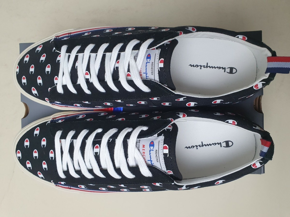 Champion Mercury LC Canvas 'Print' New (US12) Skate old skool vault Sk8 shoes | eBay Australia
