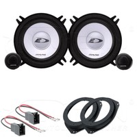 Alpine Lautsprecher FüR Opel Corsa B 1993-2000 Vorn TüR Front 2-Wege 250W #Aecr
