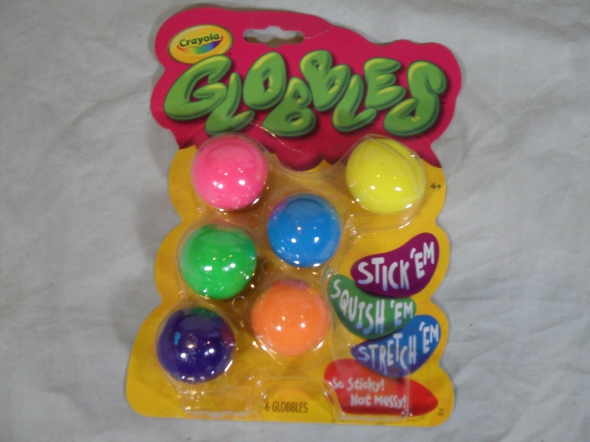 New Crayola Globbles Fidget Squish Toy Stress Ball Jukers Tik Tok