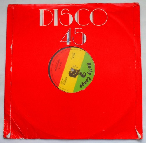 DENNIS BROWN - OH GIRL 12" VINYL 1982 NATTY CONGO NCDM014 *G/G* PLEASE READ - Picture 2 of 4