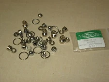 NEW -CHROMED CLOCK WEIGHT HOOK KIT -GERMAN CLOCKS - FOR HERMLE, URGOS, KIENINGER