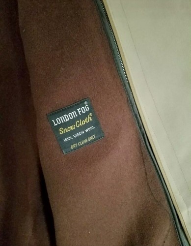 London Fog Maincoats Limited Ed. Imaginit Rain Trench Coat Wool Snow Cloth Liner - Picture 6 of 8