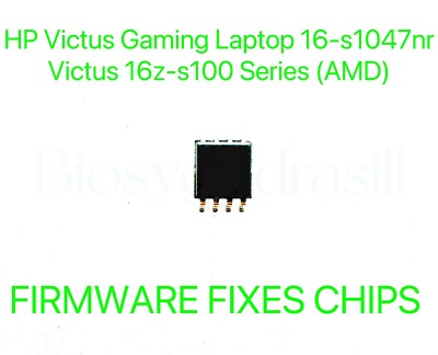 HP Victus Gaming Laptop 16-s1047nr, 16z-s100 Series, NO PASSWORD BIOS CHIP