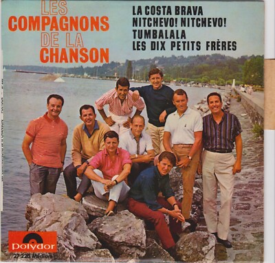 LES COMPANONS DE LA CHANSON LA COSTA BRAVA FRANZÖSISCH ORIG EP