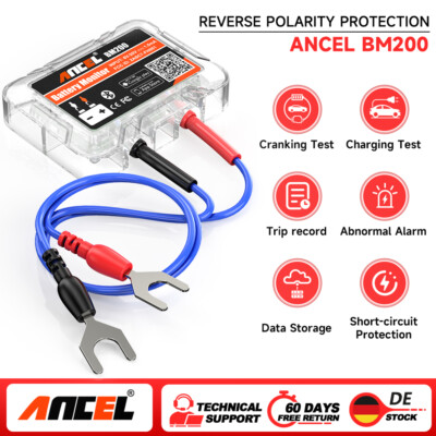 2026 ANCEL BM200 BM200 PRO BM300 BM300 PRO Auto Batterietester Batterieprüfer DE