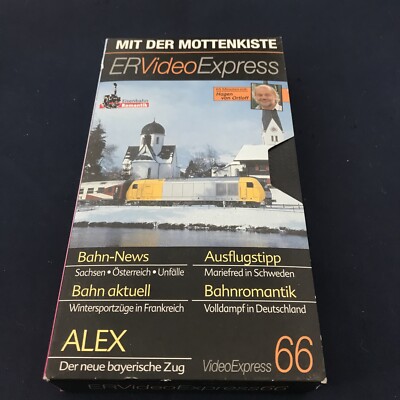 E.R. Video- Express Teil 66 - VHS Video Kassette Zustand Gut @864