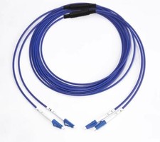 100m Armored Trunk 2 Fiber Optic Patch Cord SC LC ST Sing Mode Jumper Cable