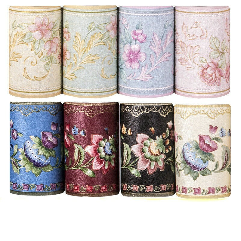 Bordüre Gelb Selbstklebend - 4cm Breit 5m Lang Für Wand & Möbel